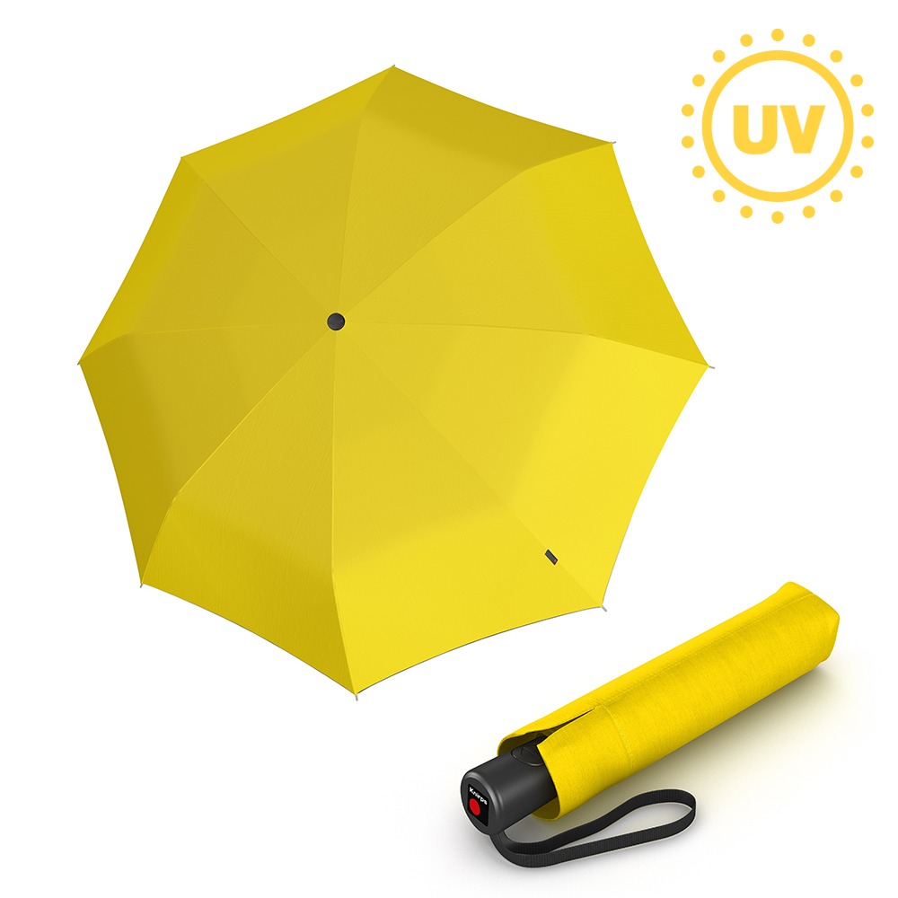 크닙스 A.200 3단 자동 우산 옐로우 (양산 겸용)