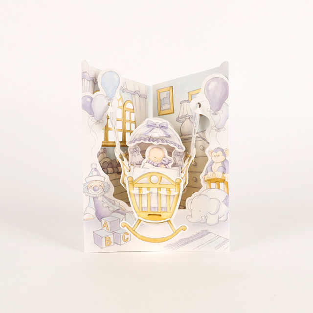 [Santoro]산토로 Baby boy 3D 입체카드 / 베이비보이