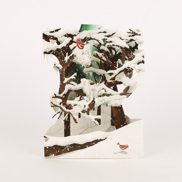 [Santoro]산토로 나무숲 3D 입체카드