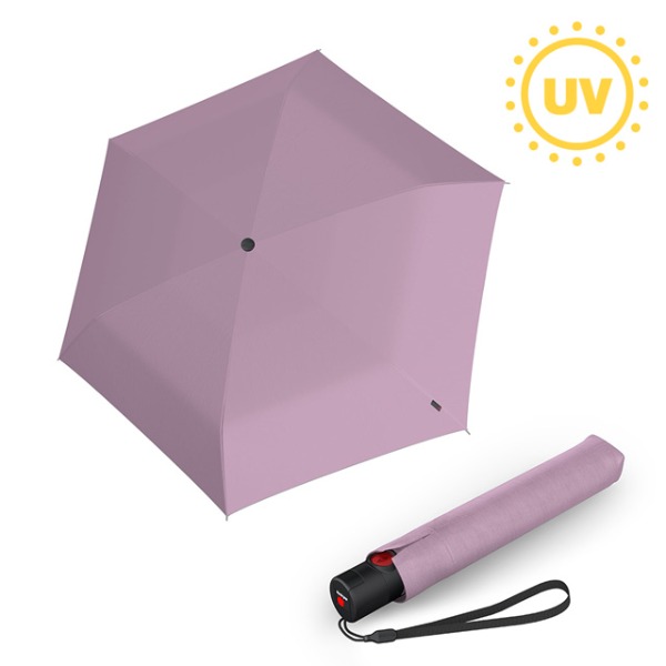 크닙스 U.200 3단 자동 우산 로즈 (양산겸용)